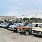 Штрафплощадка в Симферополе